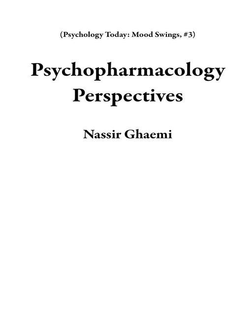 Upplýsingar um Psychopharmacology Perspectives eftir Nassir Ghaemi - Biðlisti